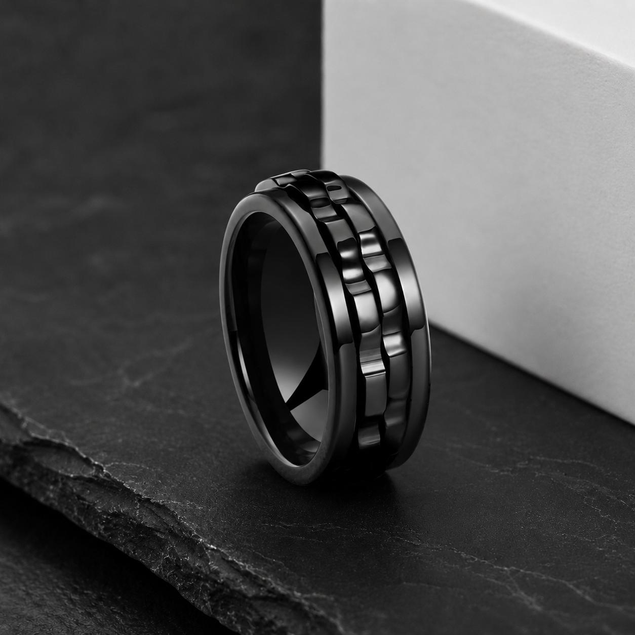 Δαχτυλίδι Anti-Stress | Περιστρεφόμενο Fidget Ring για Ηρεμία