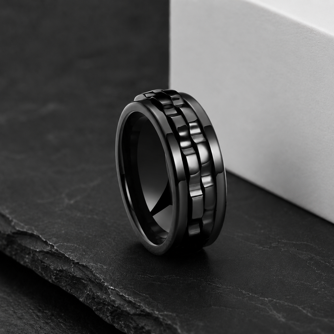Δαχτυλίδι Anti-Stress | Περιστρεφόμενο Fidget Ring για Ηρεμία