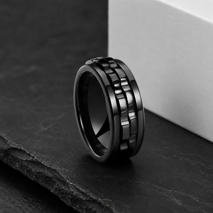 Δαχτυλίδι Anti-Stress | Περιστρεφόμενο Fidget Ring για Ηρεμία